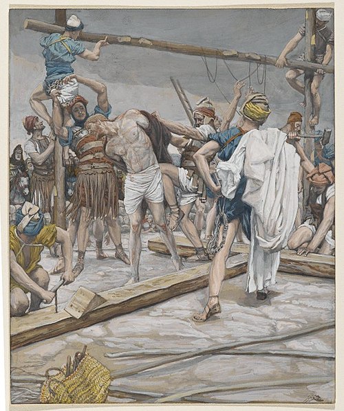 Jésus dépouillé de ses vêtements, 1890, James Tissot