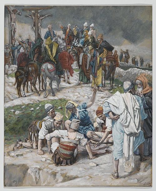 Les vêtements tirés au sort, 1890, James Tissot