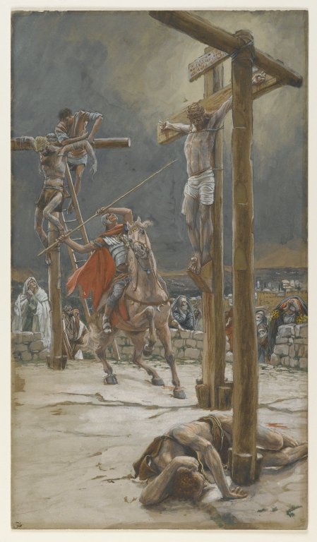 Le coup de lance, 1890, James Tissot