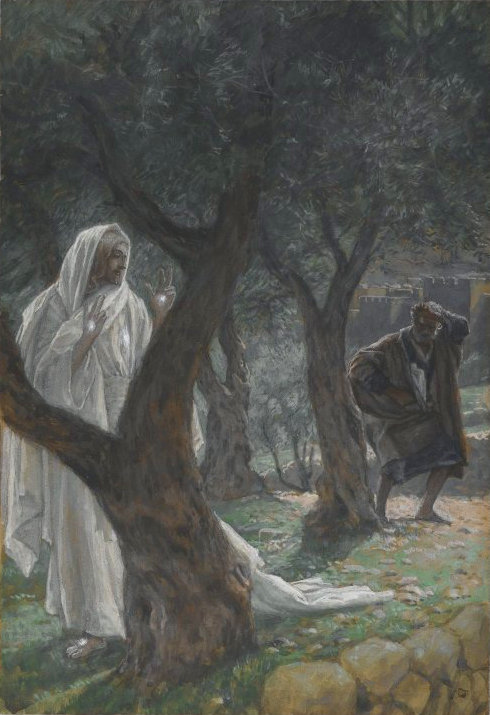 Apparition de Notre-Seigneur à St-Pierre, 1890, James Tissot