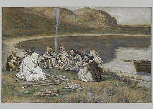 Repas de Notre-Seigneur et des apôtres, 1890, James Tissot