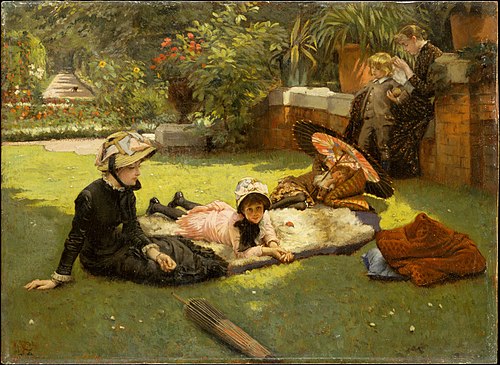 In Full Sunlight (En plein soleil), 1881, James Tissot