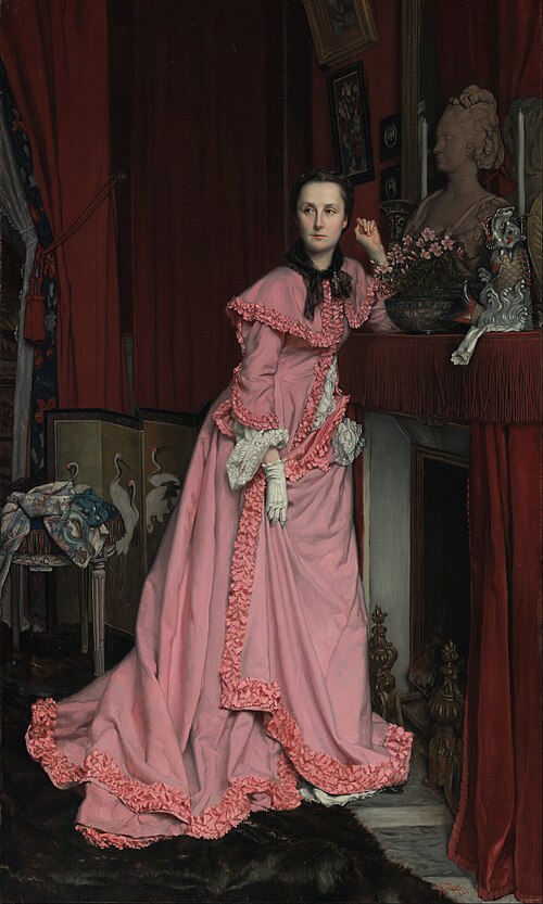 Portrait of the Marquise de Miramon, née, Thérèse Feuillant, 1866, James Tissot