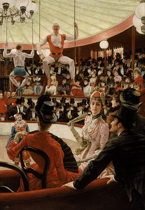 Women of Paris: The Circus Lover, 1885, James Tissot