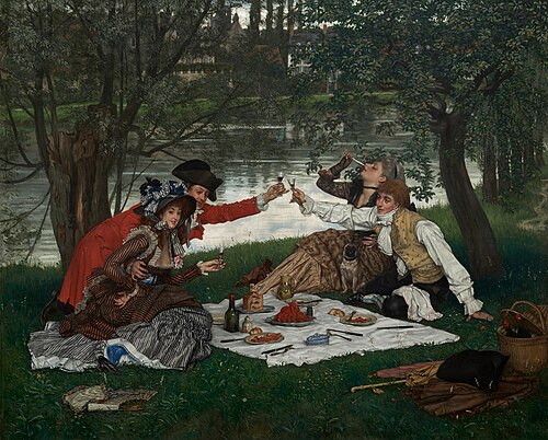 Partie Carrée, 1870, James Tissot