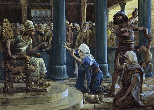 The Wisdom of Solomon, 1896, James Tissot