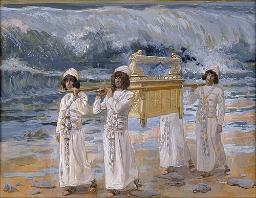 The Ark Passes Over the Jordan, 1896, James Tissot