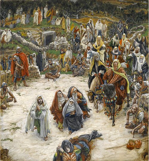Ce que voyait Notre-Seigneur sur la Croix, 1890, James Tissot