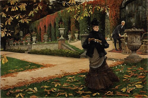 The Reply [The Letter], 1874, James Tissot