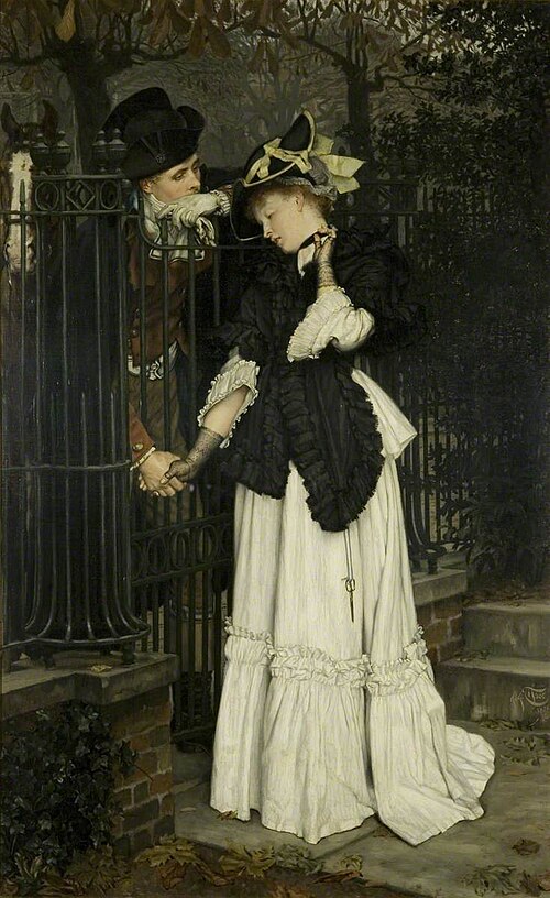 Les Adieux: The Farewells, 1871, James Tissot