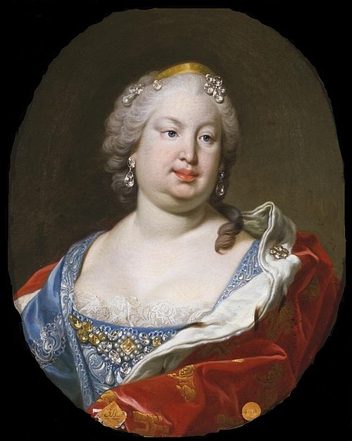Bárbara de Braganza, reina de España, 1754, Louis-Michel van Loo
