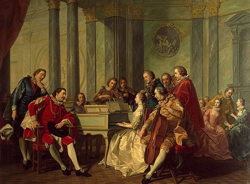 Sextet (Spanish Concert), 1768, Louis-Michel van Loo