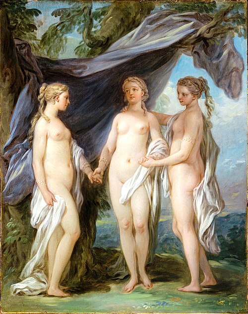 Les Trois Grâces, 1763, Louis-Michel van Loo