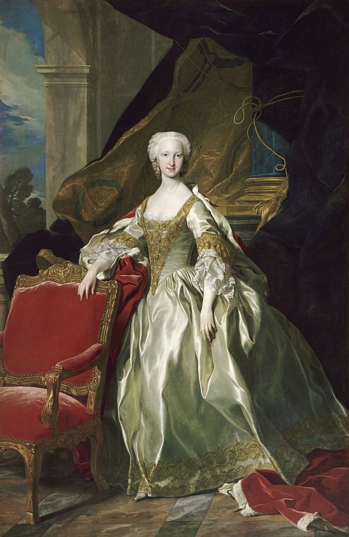 Marie-Thérèse-Antoinette-Raphaëlle d'Espagne, dauphine de France (1726-1746), 1745, Louis-Michel van Loo