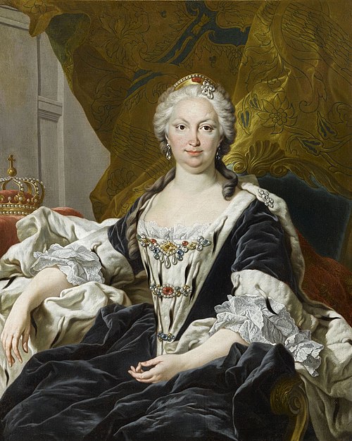 Elisabeth Farnèse, reine d'Espagne (1692-1766), 1745, Louis-Michel van Loo