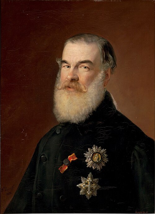 Dionisio de Bassecourt marqués de Bassecourt, 1852, Bernardo López Piquer