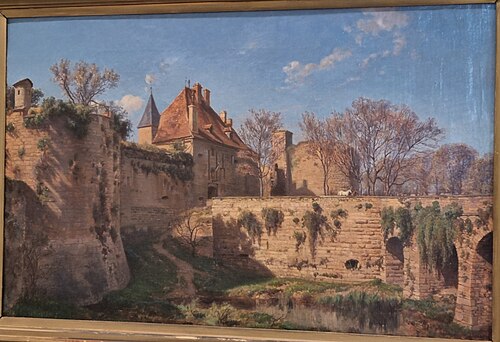 Entrée du château de Dijon, , Pierre-Alexandre Jeanniot