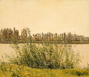 View of Dosseringen, Copenhagen, , Christen Købke
