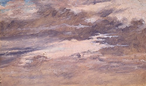 Study of Clouds, 1842, Christen Købke
