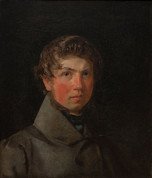 Autoportrait, 1833, Christen Købke