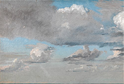 Cloud Study, 1833, Christen Købke