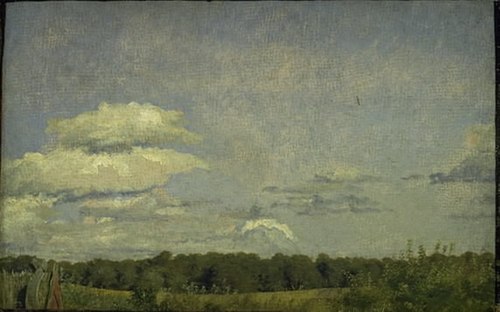 View from Classens Have, 1833, Christen Købke