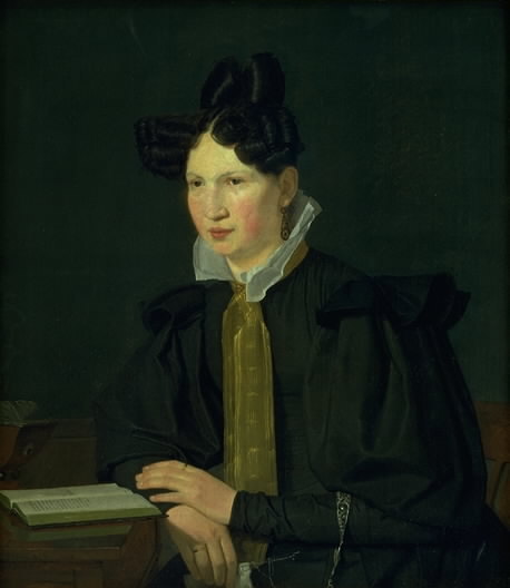Portrait of the Artist´s Sister-in-Law, Susanne Købke, née Ryder, 1832, Christen Købke