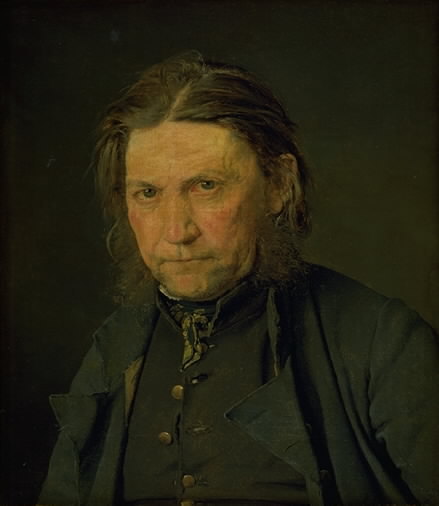 Portrait of an Old Sailor, 1832, Christen Købke