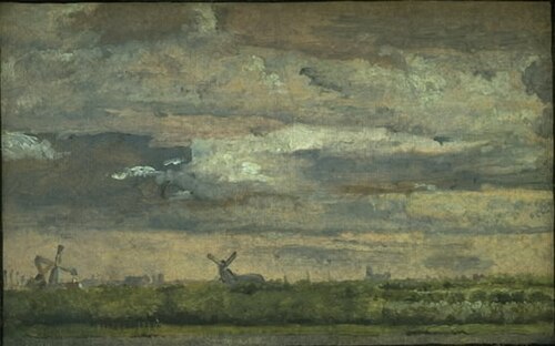 View Near Copenhagen, 1843, Christen Købke