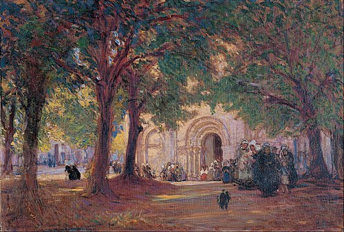 The Christening, 1920, Gonzalo Bilbao Martínez