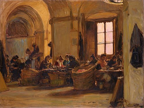 The Tobacco Factory, Seville, 1921, Gonzalo Bilbao Martínez