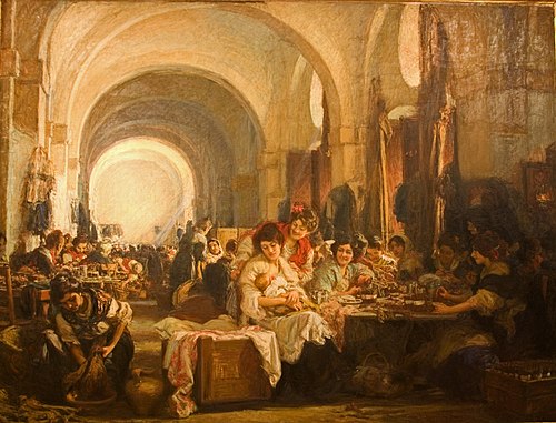The cigar makers, 1915, Gonzalo Bilbao Martínez