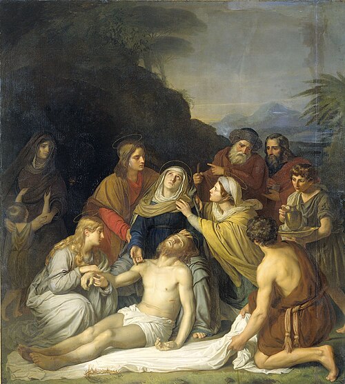 La mise au tombeau, 1830, Cornelis Kruseman