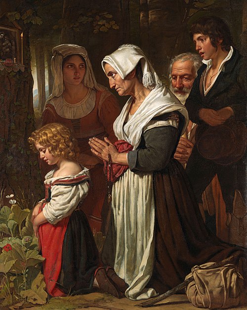 Piety, 1823, Cornelis Kruseman