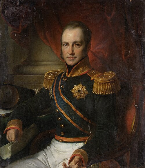 Portrait of Godart Alexander Gerard Philip, Baron van der Capellen, Governor-General of the Dutch Ea, 1850, Cornelis Kruseman