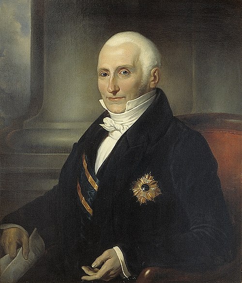 Portrait of Arnold Willem Nicolaas van Tets (1771-1837), 1822, Cornelis Kruseman