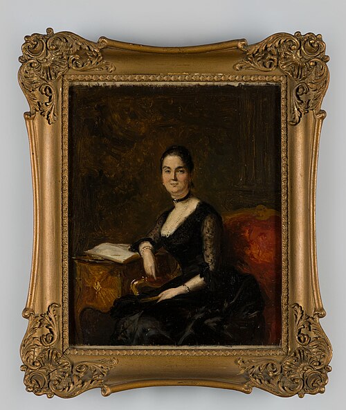 Portrait of Eliza Dorothea Boreel (1841-1899), 1885, David Joseph Bles
