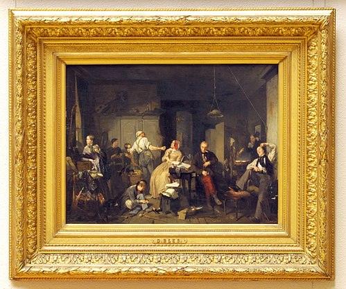 Pauvreté et richesse, 1848, David Joseph Bles