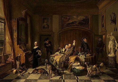 The Married Nimrod, 1890, David Joseph Bles
