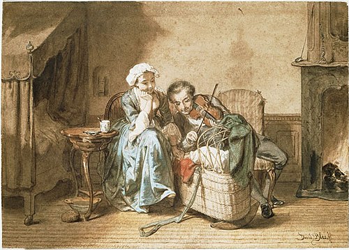 Domestic Bliss, 1900, David Joseph Bles