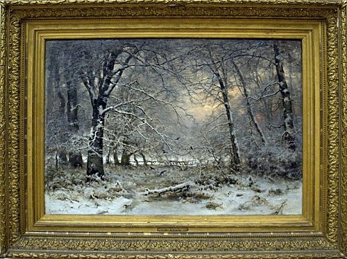 Forêt en Hiver, 1875, Louis Apol