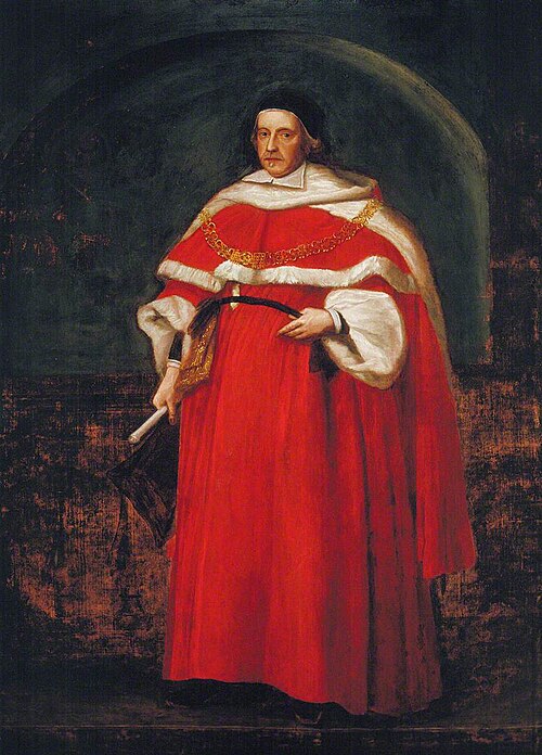 Sir Matthew Hale (1609–1676), Kt, Chief Justice of the King's Bench, 1670, John Michael Wright