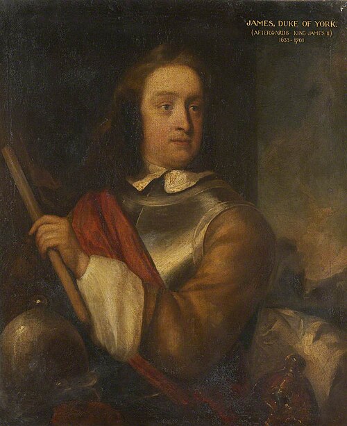 James, Duke of York (?), , John Michael Wright