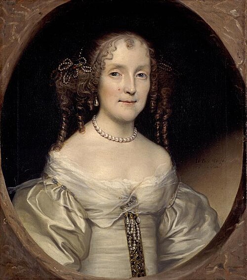 Susanna Hamilton, Countess of Cassillis, 1632 - 1694. First wife of the 7th Earl of Cassilis, 1662, John Michael Wright