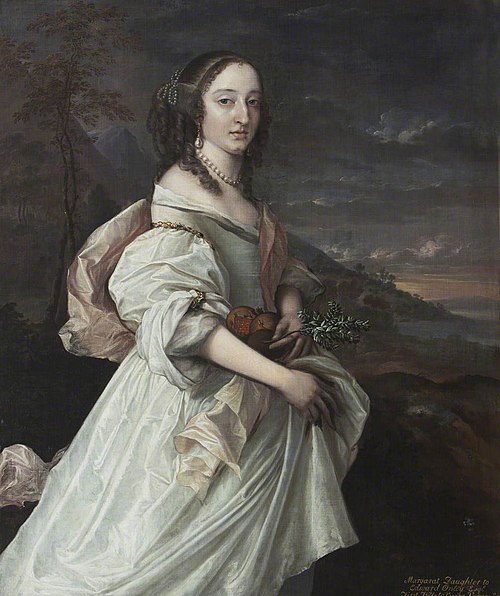 Margaret Onley, Mrs George Vernon (1642-1675), 1659, John Michael Wright