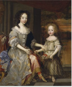 Portrait of Lady Catherine and Lady Charlotte Talbot, 1679, John Michael Wright