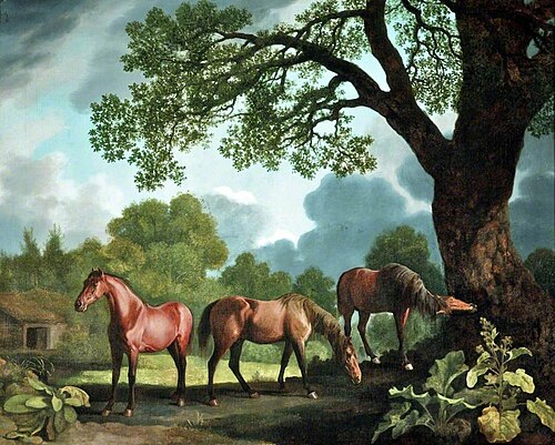 'Gnawpost' and Two Other Colts, 1793, George Stubbs