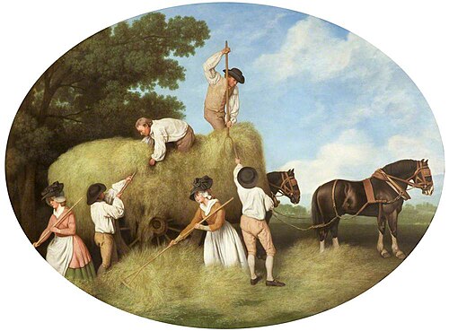 Haycarting, 1795, George Stubbs