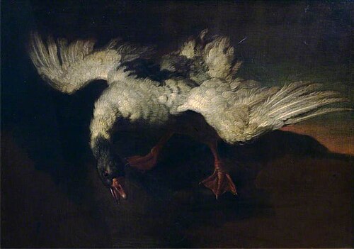 Goose with Outspread Wings, , George Stubbs