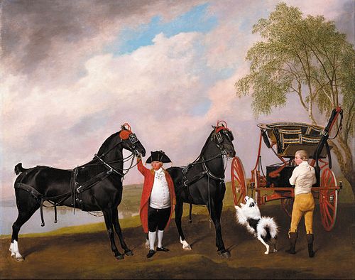 Le Phaéton du Prince de Galles, 1793, George Stubbs